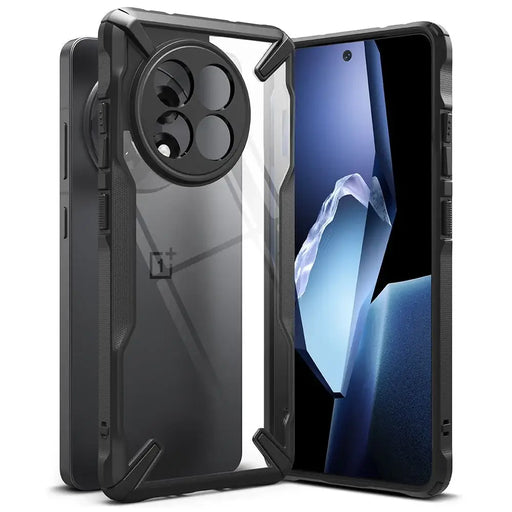 Калъф Ringke Fusion X за OnePlus 13R - Clear Black