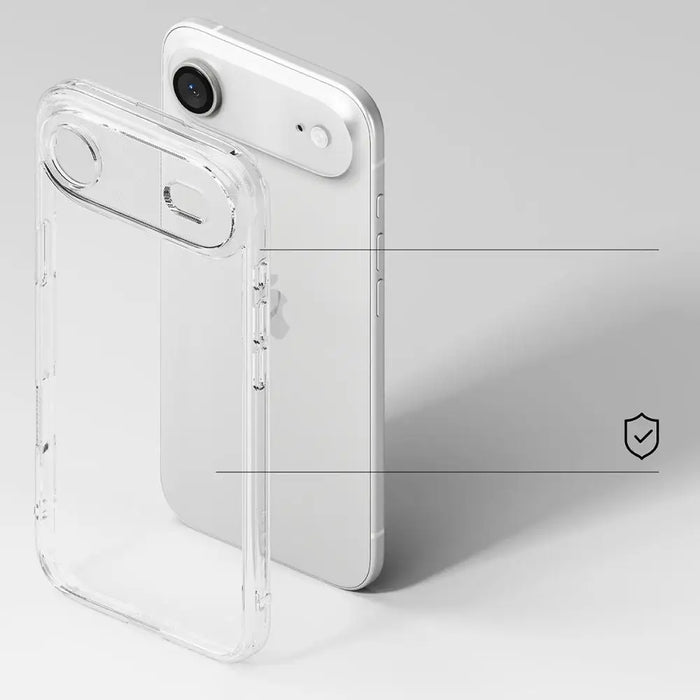 Калъф Ringke Fusion за iPhone 17 Air - прозрачен
