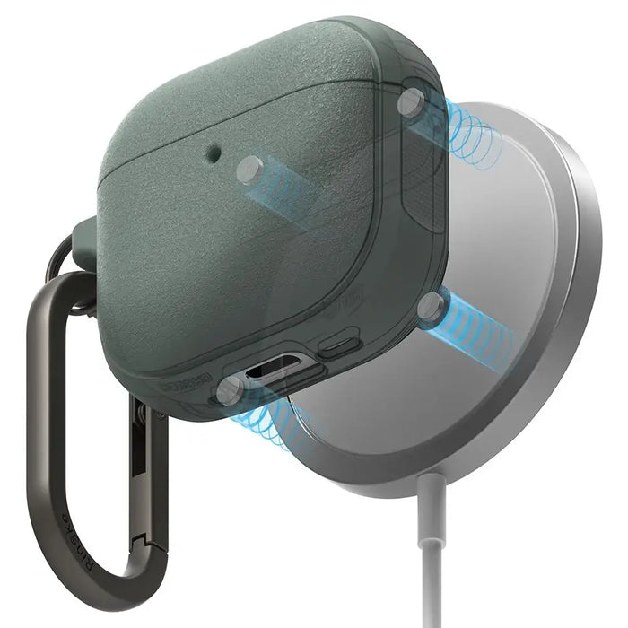 Калъф Ringke Onyx MagSafe за Apple AirPods 4 - зелен