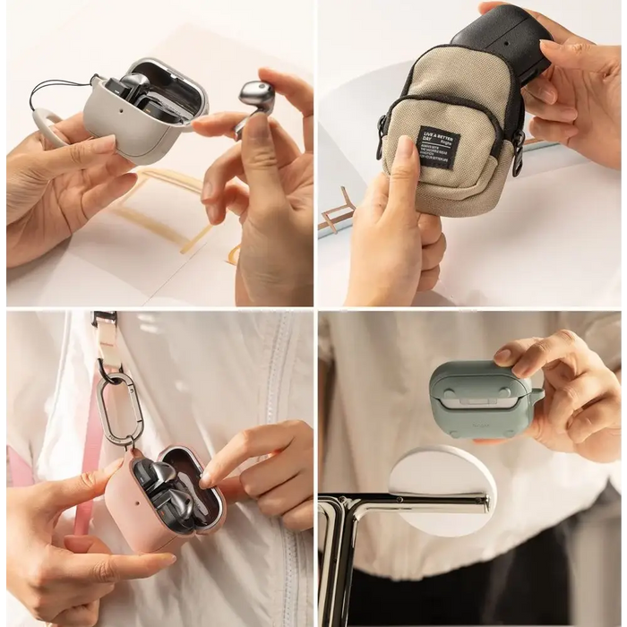 Калъф Ringke Onyx MagSafe за Samsung Galaxy Buds 3 / 3 Pro