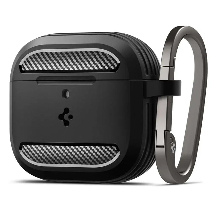 Калъф Spigen Rugged Armor за AirPods 4 - черен
