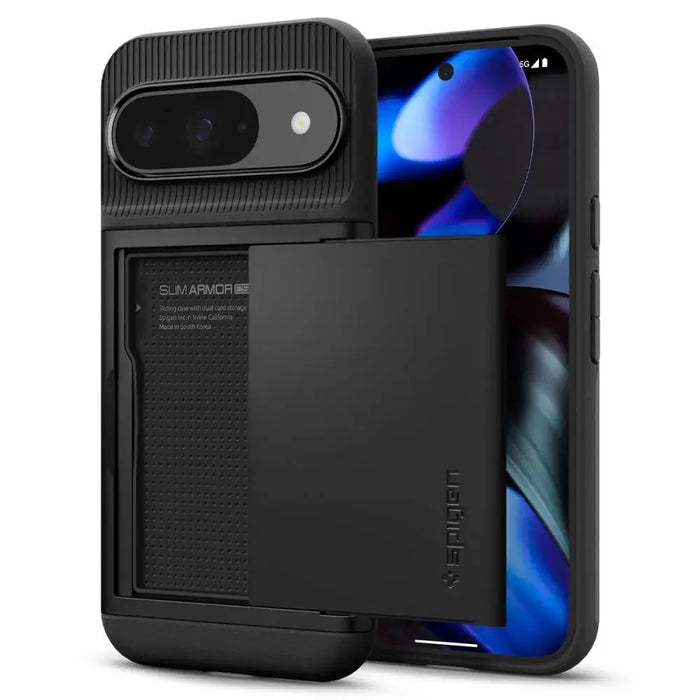 Калъф Spigen Slim Armor CS за Google Pixel 9 / 9 Pro - черен