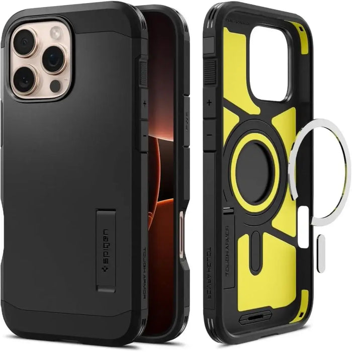 Калъф Spigen Tough Armor MagSafe със стойка за iPhone 16