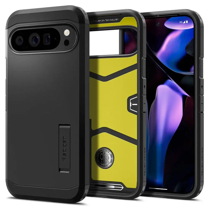 Калъф Spigen Tough Armor за Google Pixel 9 Pro XL - черен