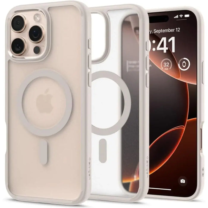 Калъф Spigen Ultra Hybrid Mag с MagSafe за iPhone 16 Pro