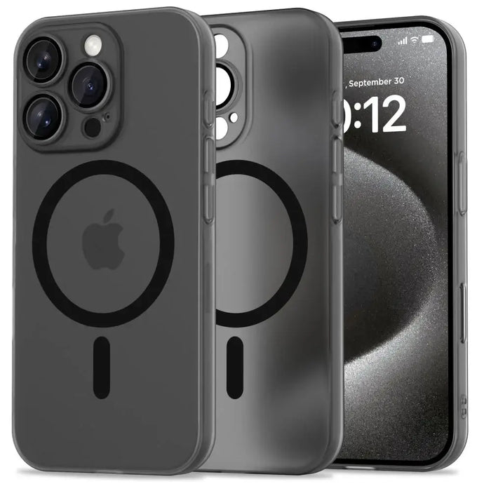 Калъф Tech-Protect MagSlim MagSafe за iPhone 16 Pro - черен