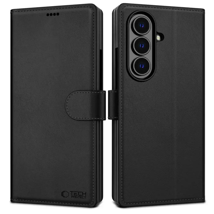 Калъф Tech-Protect Wallet за Samsung Galaxy Z Fold 7 - черен