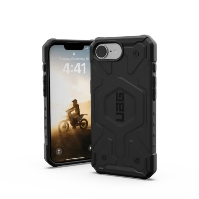 Калъф UAG Pathfinder MagSafe за iPhone 16e - черен