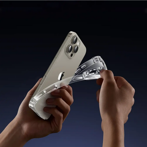 Калъф Ugreen Bright Cushion CA101 за iPhone 16 Pro прозрачен
