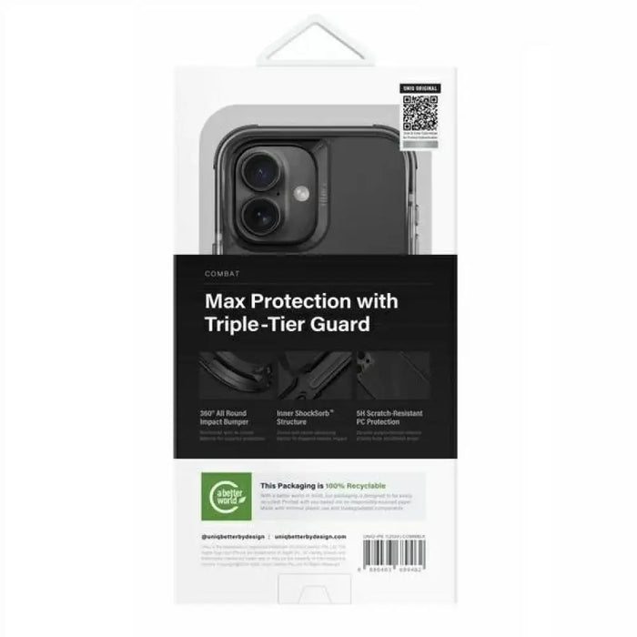 Калъф Uniq Combat iPhone 16 6.1’’ Magclick Charging
