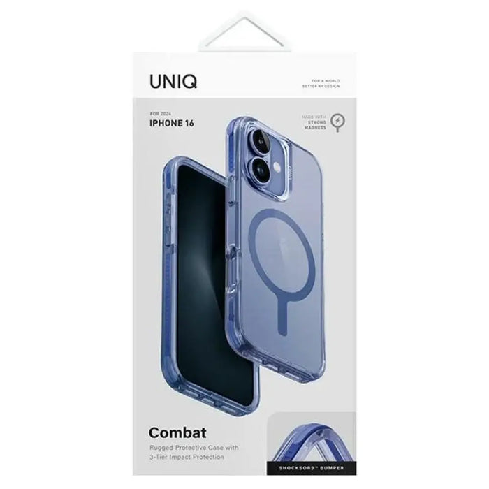 Калъф Uniq Combat iPhone 16 6.1’’ Magclick Charging