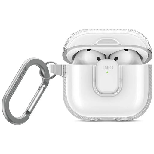 Калъф Uniq Glase Pro за AirPods 4 - прозрачен