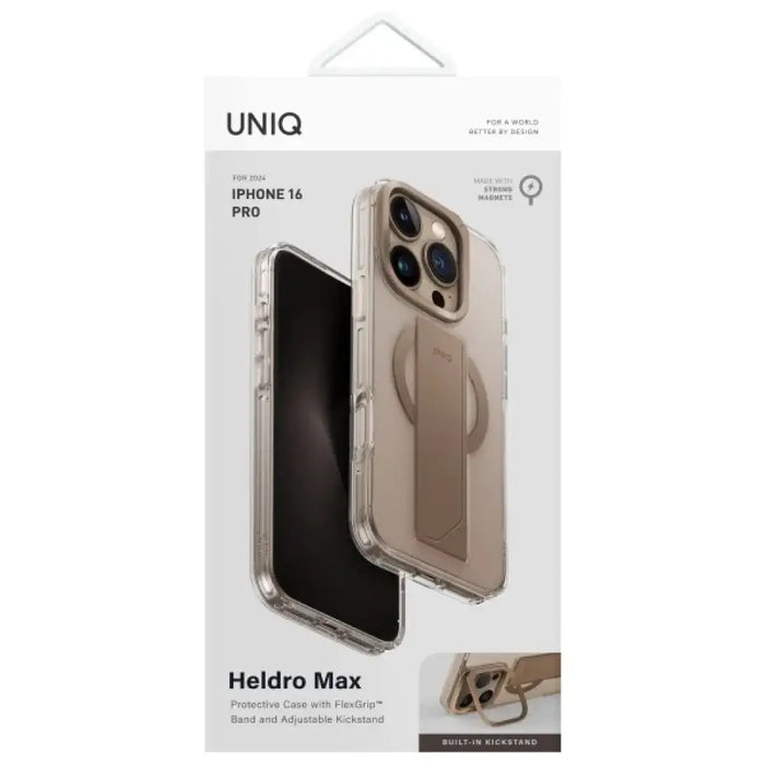 Калъф Uniq Heldro Max Magclick Charging iPhone 16 Pro