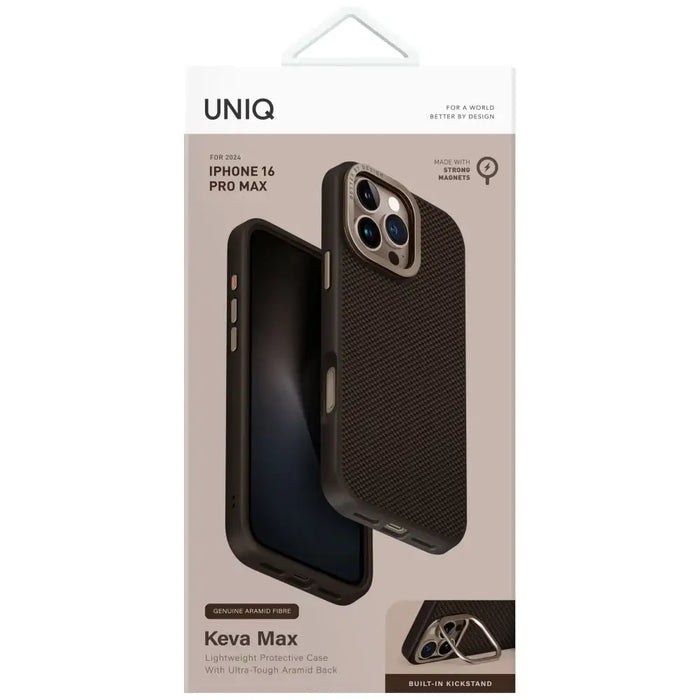 Калъф Uniq Keva Max Magclick Charging Camera Stand Case
