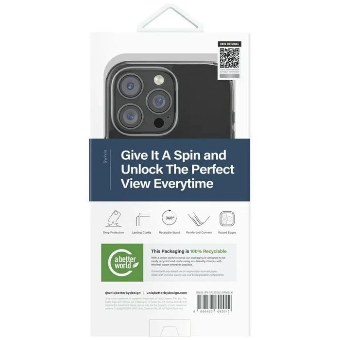 Калъф Uniq Swivix 360 Rotating Kickstand Case за iPhone 16