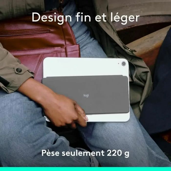Калъф за iPad и клавиатура Logitech Keys-to-Go 2