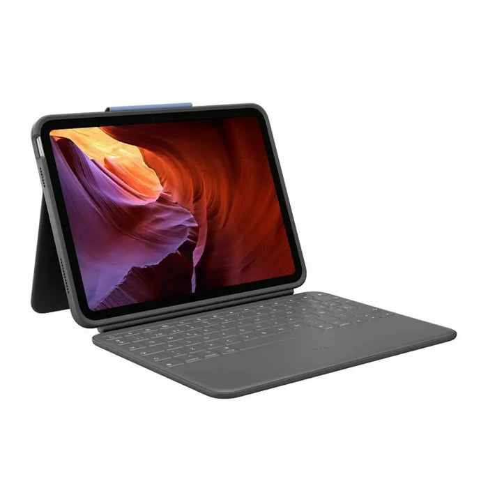 Калъф за iPad и клавиатура Logitech 920-011203 Испанска