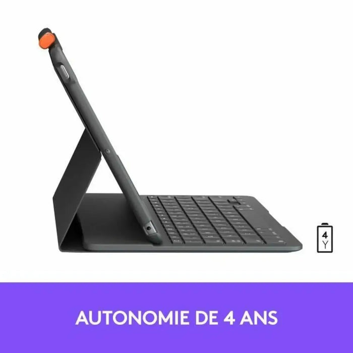 Калъф за таблет Logitech Slim Folio Графит AZERTY