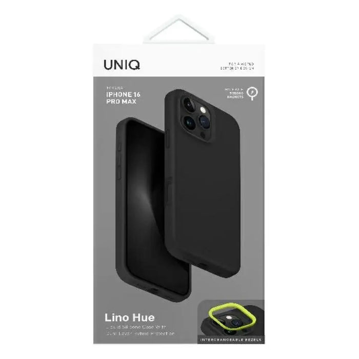 Калъф за зареждане Uniq Lino Hue Magclick за iPhone 16 Pro