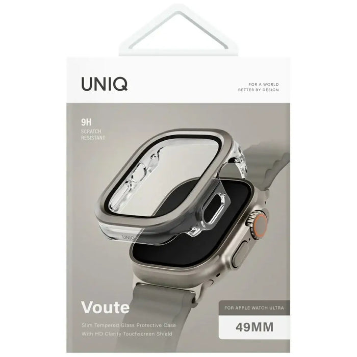 Калъф Uniq Voute със закалено стъкло за Apple Watch Ultra