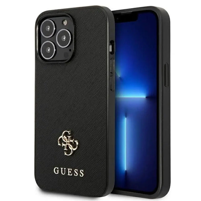 Калъф Guess Saffiano 4G Small Metal Logo за iPhone 13 Pro