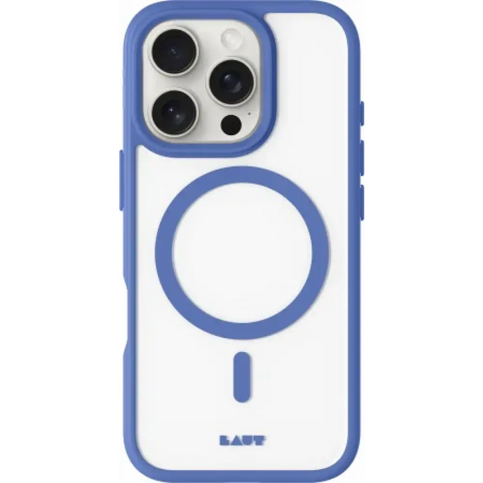 Калъф Laut Huex Protect MagSafe за iPhone 16 Pro Max - син