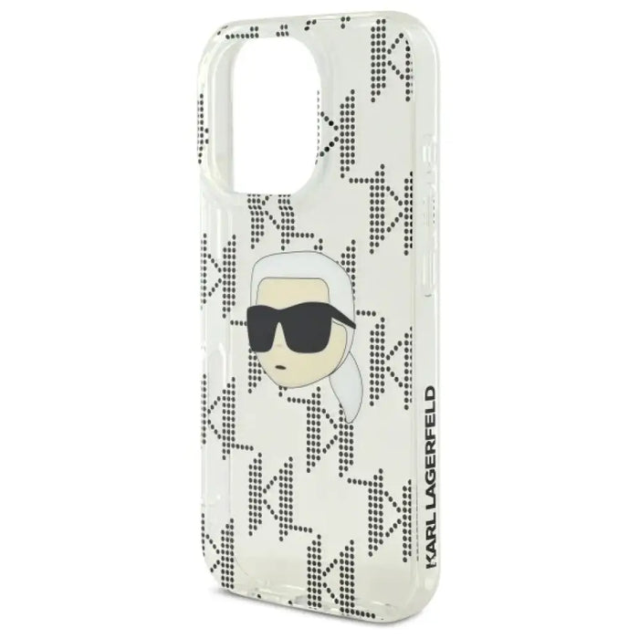 Karl Lagerfeld IML Karl Head галваничен калъф за iPhone 16