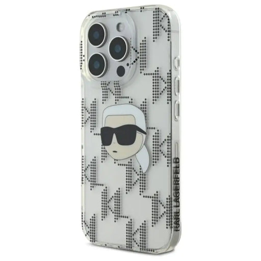 Karl Lagerfeld IML Karl Head галваничен калъф за iPhone 16