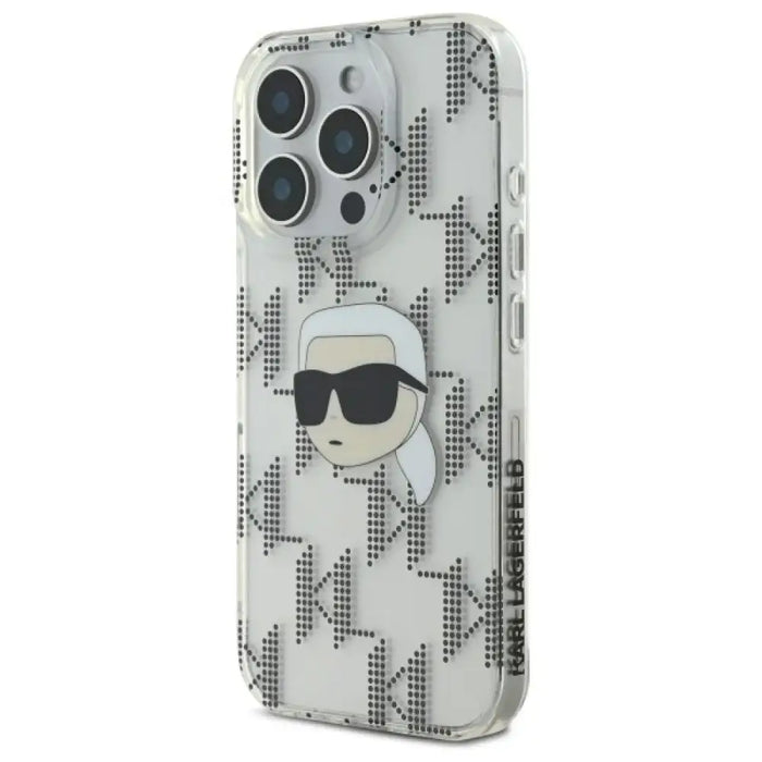 Karl Lagerfeld IML Karl Head галваничен калъф за iPhone 16