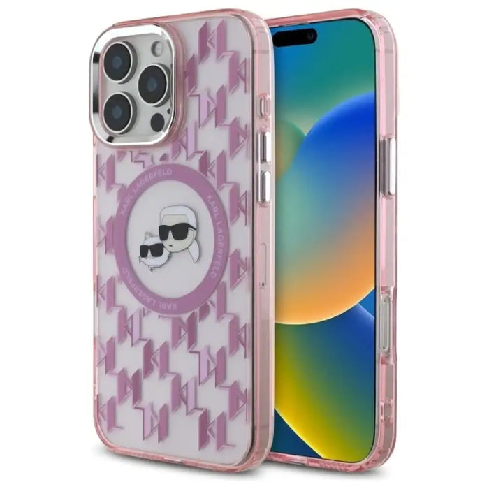 Karl Lagerfeld IML Monogram Karl & Choupette Head MagSafe