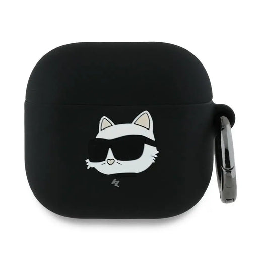 Karl Lagerfeld KLA4RUNCHK AirPods 4 калъф черен/черен