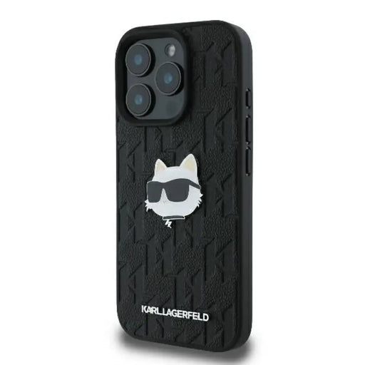 Карл Лагерфелд монограм Choupette Head Pin iPhone 16 Pro