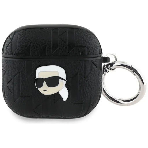 Karl Lagerfeld Monogram Karl Head Case за AirPods 4 - черен