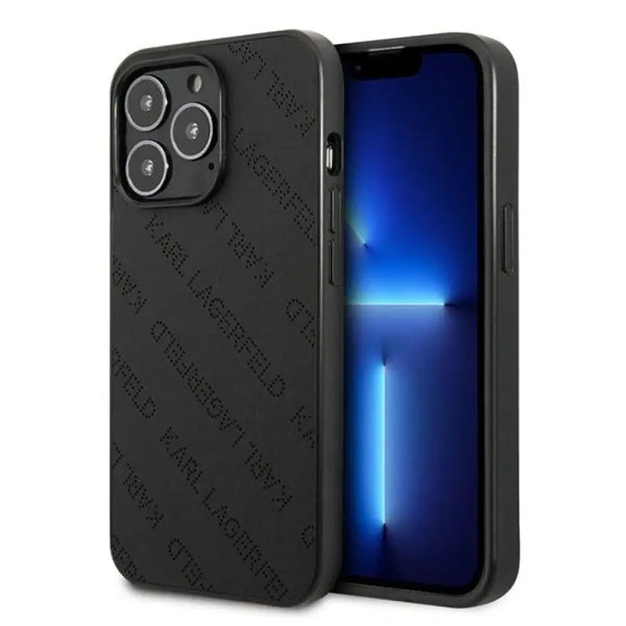 Karl Lagerfeld Perforated Allover Case за iPhone 13 Pro