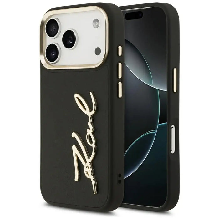 Karl Lagerfeld Karl Script Logo Case за iPhone 17 Pro