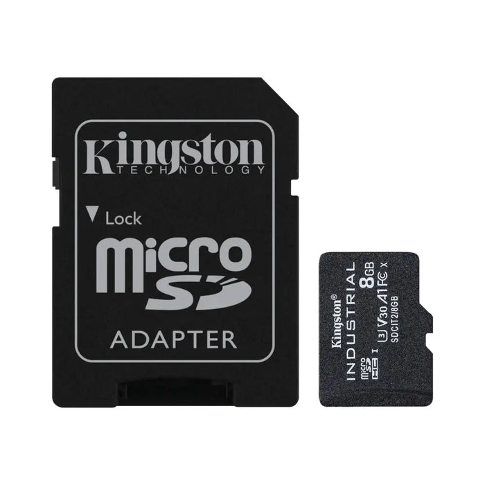 Карта памет Kingston Industrial microSDHC/SDXC 8GB Class 10