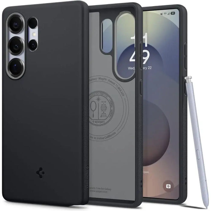 Кейс Caseology Nano Pop за Samsung Galaxy S25 Ultra - черен