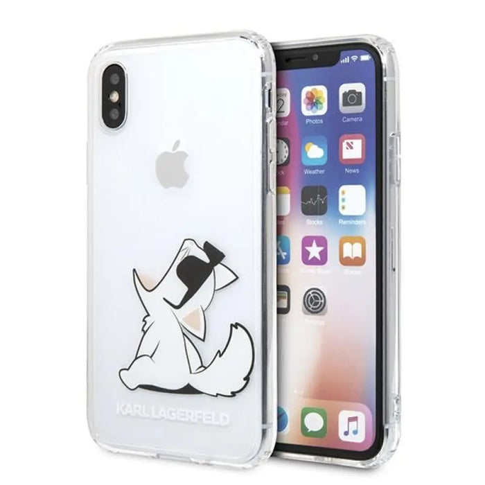 Кейс Karl Lagerfeld Klhcpxcfnrc за iPhone X/Xs
