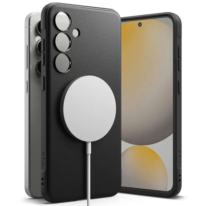 Кейс Ringke Onyx MagSafe за Samsung Galaxy S24 FE - черен