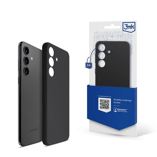 Кейс 3mk Silicone Case за Samsung Galaxy S24 + черен