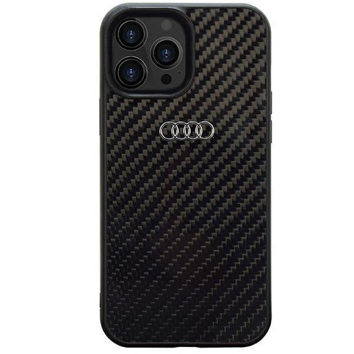 Кейс Audi Carbon Fiber за iPhone 14 Pro Max 6.7 черен /