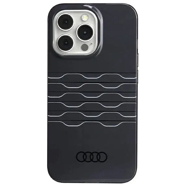 Кейс Audi IML MagSafe за iPhone 13 Pro / черен