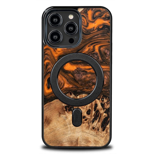 Кейс Bewood Unique Orange за iPhone 14 Pro Max съвместим