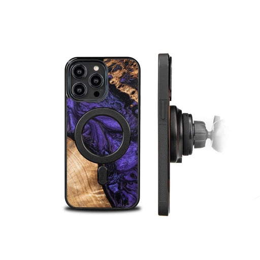 Кейс Bewood Unique Violet за iPhone 14 Pro Max съвместим