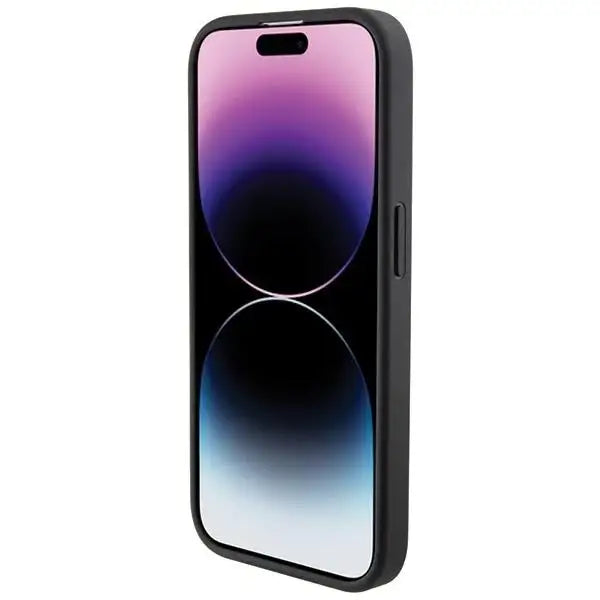 Кейс BMW Quilted Tricolor за iPhone 15 Pro Max черен