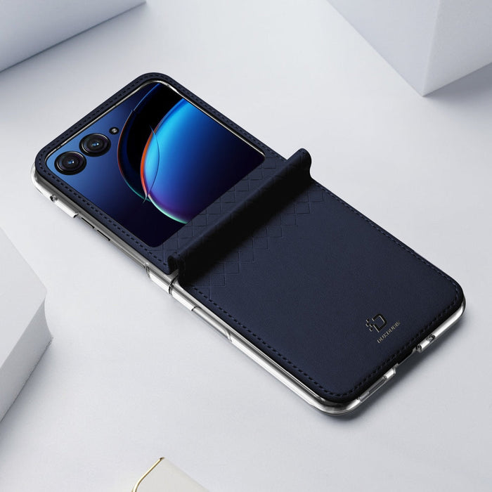 Кейс Dux Ducis Bril за Motorola Razr 40 Ultra син