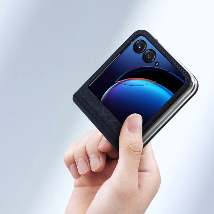 Кейс Dux Ducis Bril за Motorola Razr 40 Ultra син