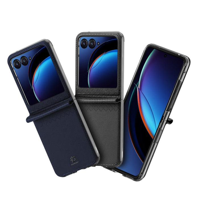 Кейс Dux Ducis Bril за Motorola Razr 40 Ultra син