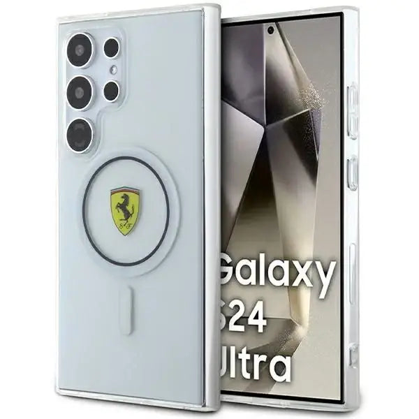 Кейс Ferrari IML Transp Inner Circle Line MagSafe