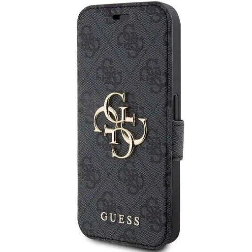 Кейс Guess 4G Metal Logo за iPhone 15 Pro сив
